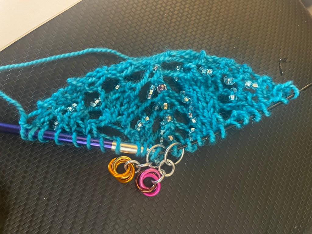 Beaded knitting